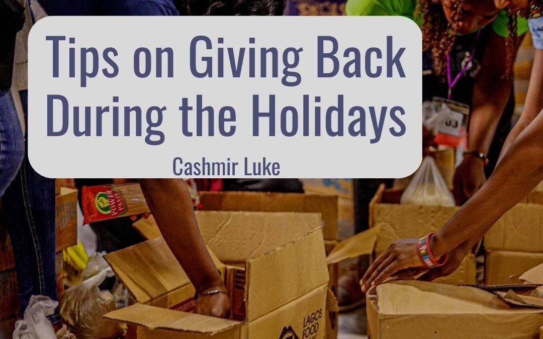 Tips on Giving Back During the Holidays