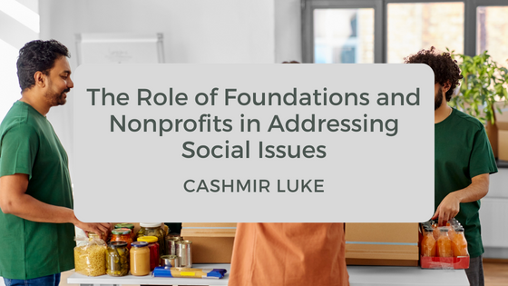 The Role of Foundations and Nonprofits in Addressing Social Issues